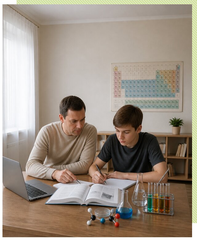 Репетитор по химии 8 класс в Лесне по цене от 1247 р. | Репетитор-Лсн
